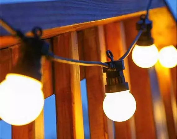 inter-connectable festoon Christmas lights