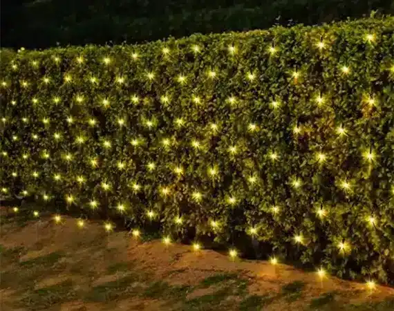 inter-connectable outdoor Christmas net lights
