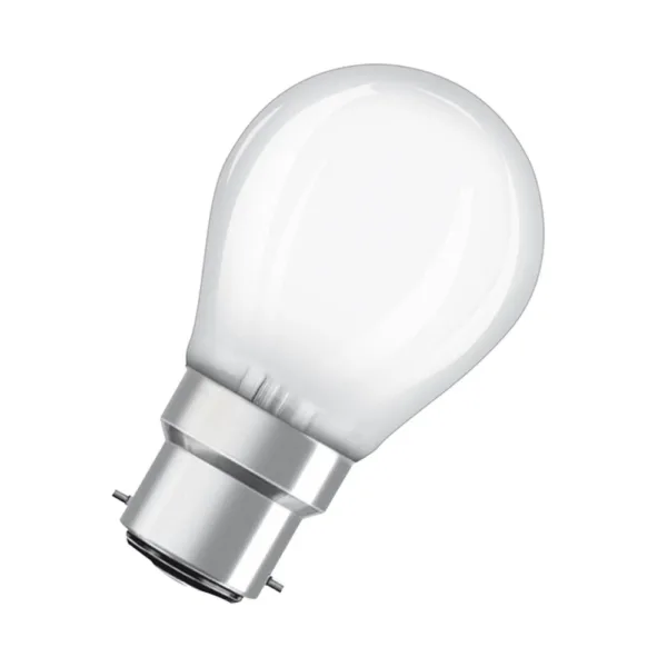 4W B22 Frosted Golf LED Bulb 2700K Dimmable