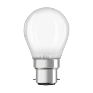 4W B22 Frosted Golf LED Bulb 2700K Dimmable