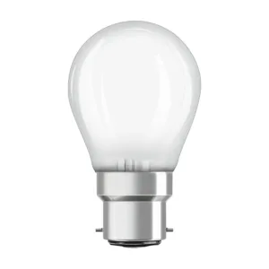 4W B22 Frosted Golf LED Bulb 2700K Non Dimmable