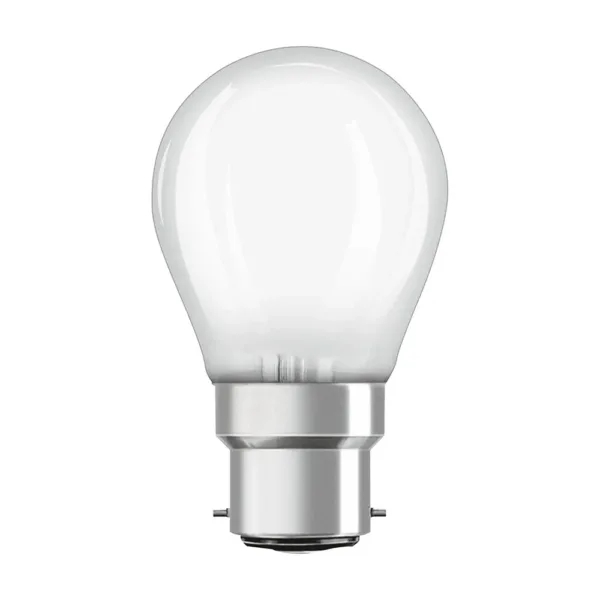 4W B22 Frosted Golf LED Bulb 2700K Non Dimmable