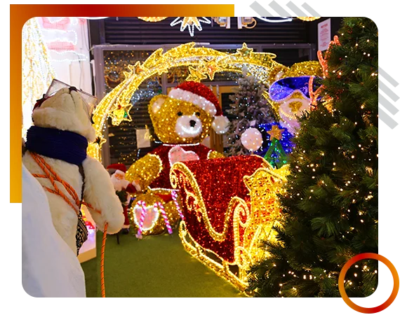 Christmas lighting and decorations shop Ireland