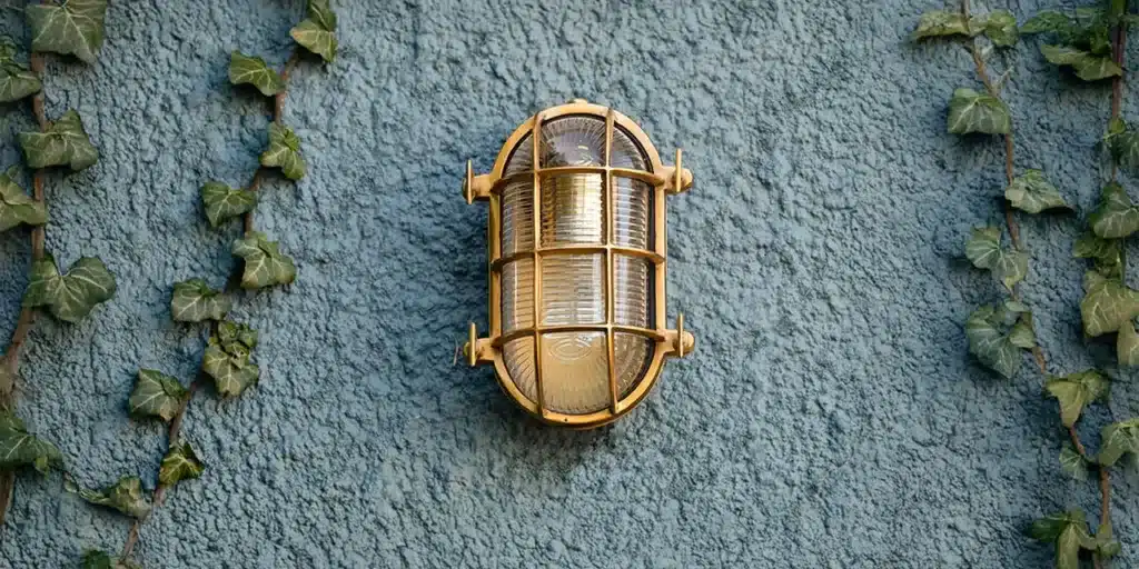 Coastal outdoor lighting in timeless brass & nickel designs