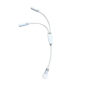 2 way mains voltage connector white