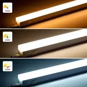 20W LED CCT T5 under cabinet batten light different colour temperatures