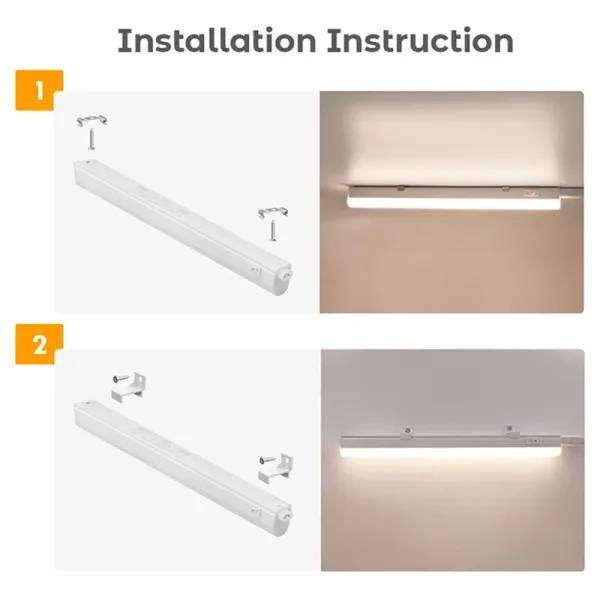 20W LED CCT T5 under cabinet batten light installation instructions