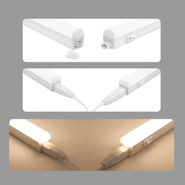 20W LED CCT T5 under cabinet batten light linking instructions