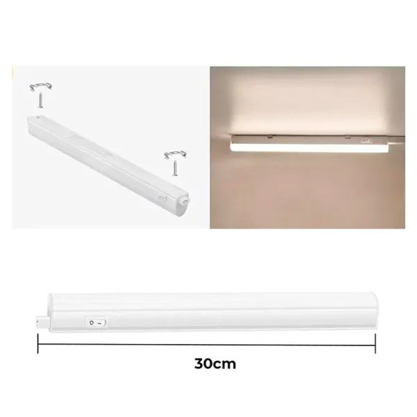 4W LED CCT T5 under cabinet batten light dimensions