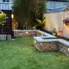 Garden lighting project in Rathfarnham Dublin
