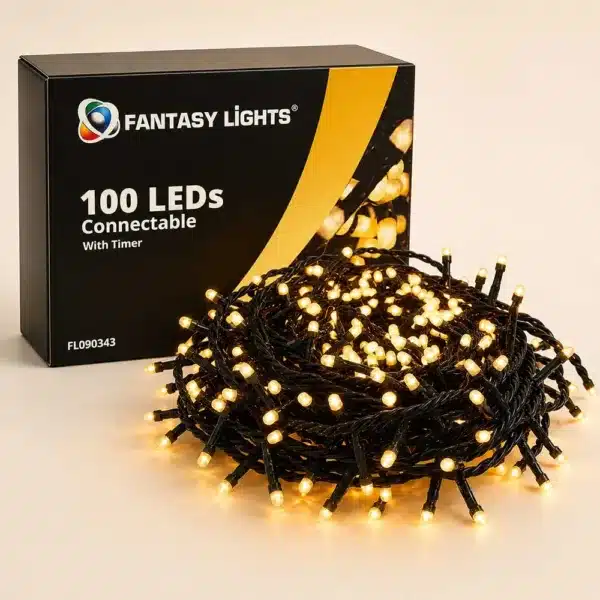 100 connectable black cable multifunction Christmas lights product view