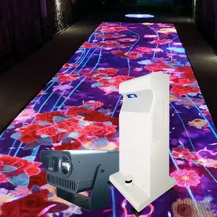 Cutting edge interactive projectors