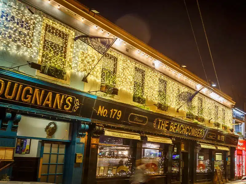 1.5M outdoor connectable LED curtain lights in warm white ideal for shopfronts, walls, weddings and events