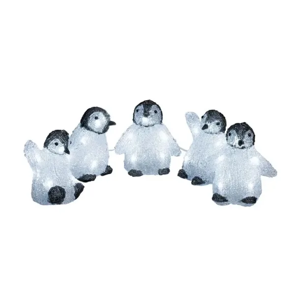 Acrylic baby penguins outdoor Christmas decoration set product image