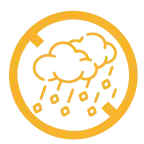 No risk from hailstone