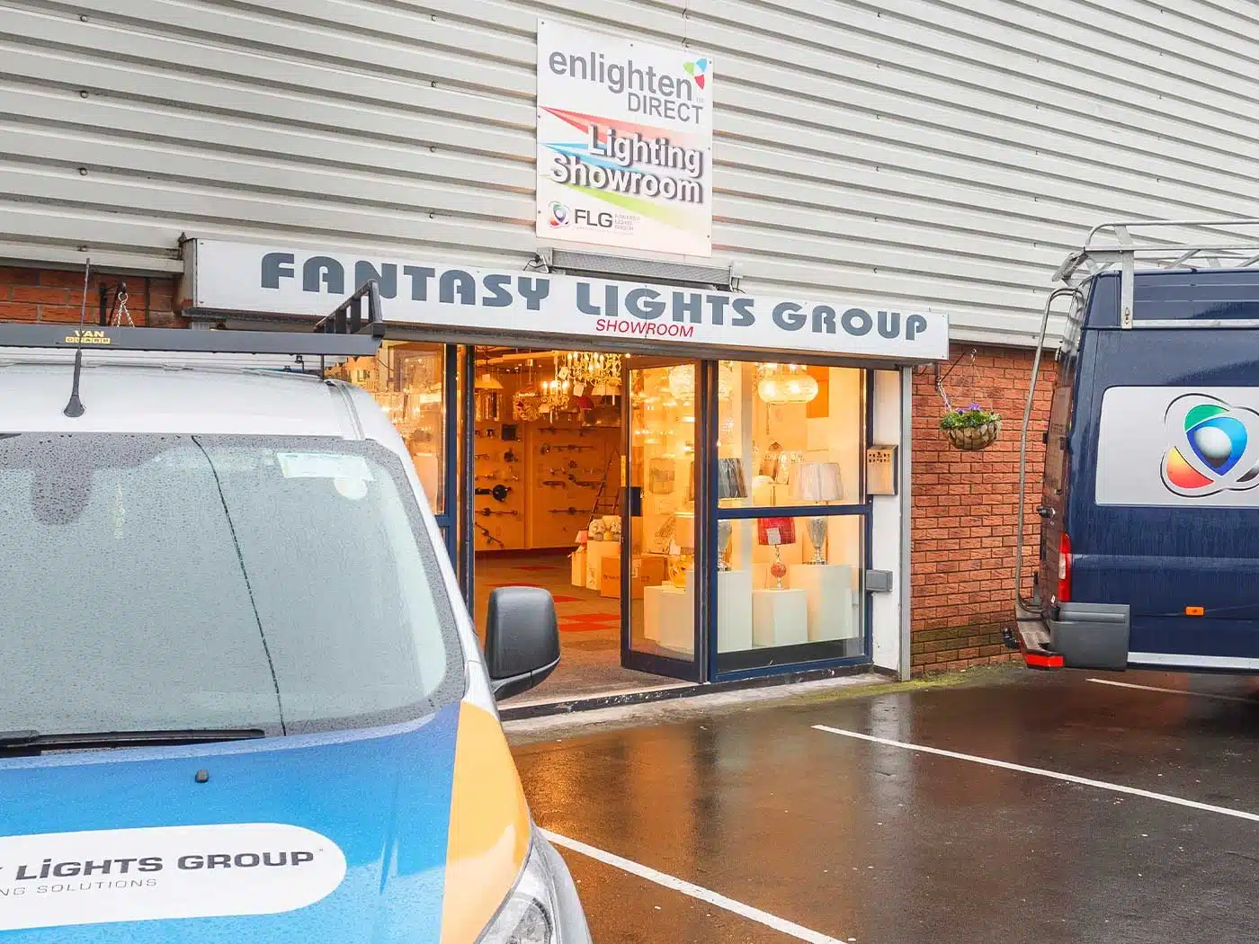 Fantasy Lights Group showroom in Dublin