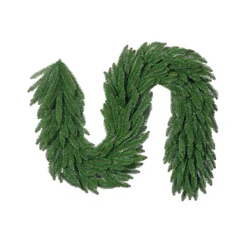 2.7m-Evergreen-Non-Lit-Christmas-Garland-45cm-Wide 2.7m non-lit evergreen Christmas garland measuring 45cm wide