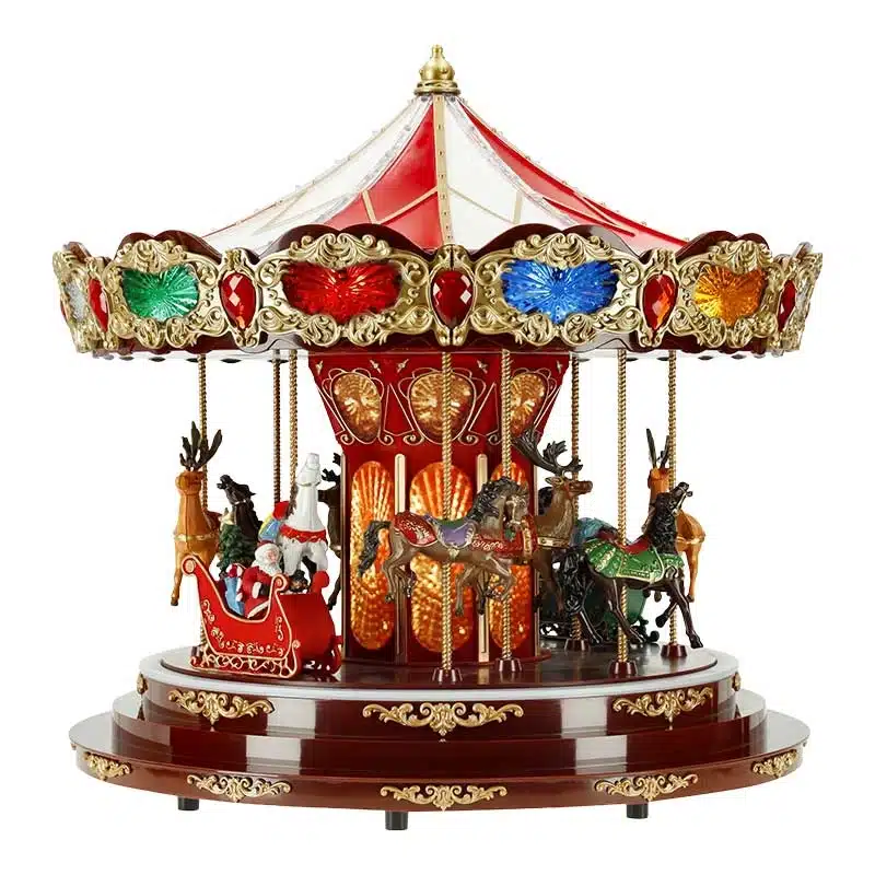 Animated-Christmas-Carousel-Decoration-Product-Image Animated Christmas carousel decoration