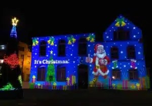 Gobo projection lighting