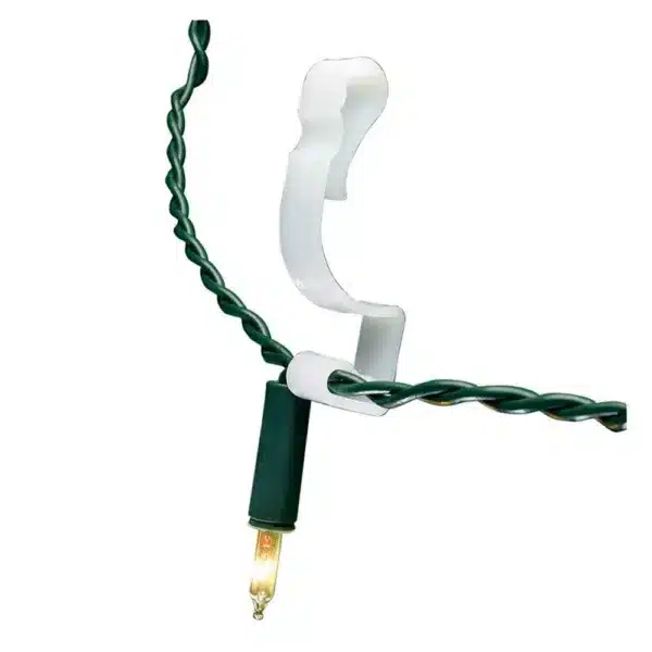 16 giant gutter hooks with string light view