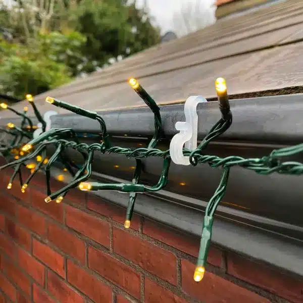 36 mini gutter hooks outside display