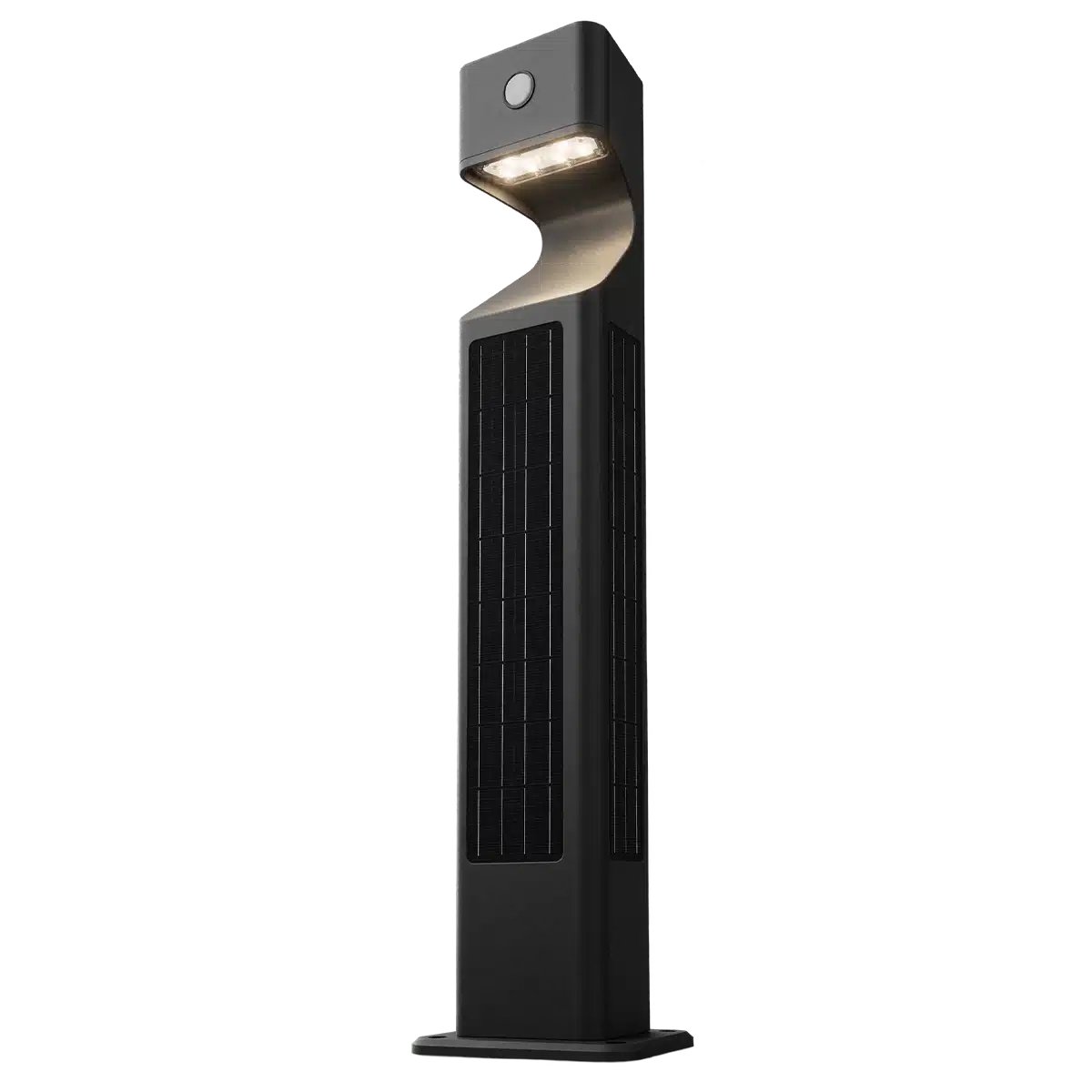 Woodpecker TRI-180 solar architectural bollard light