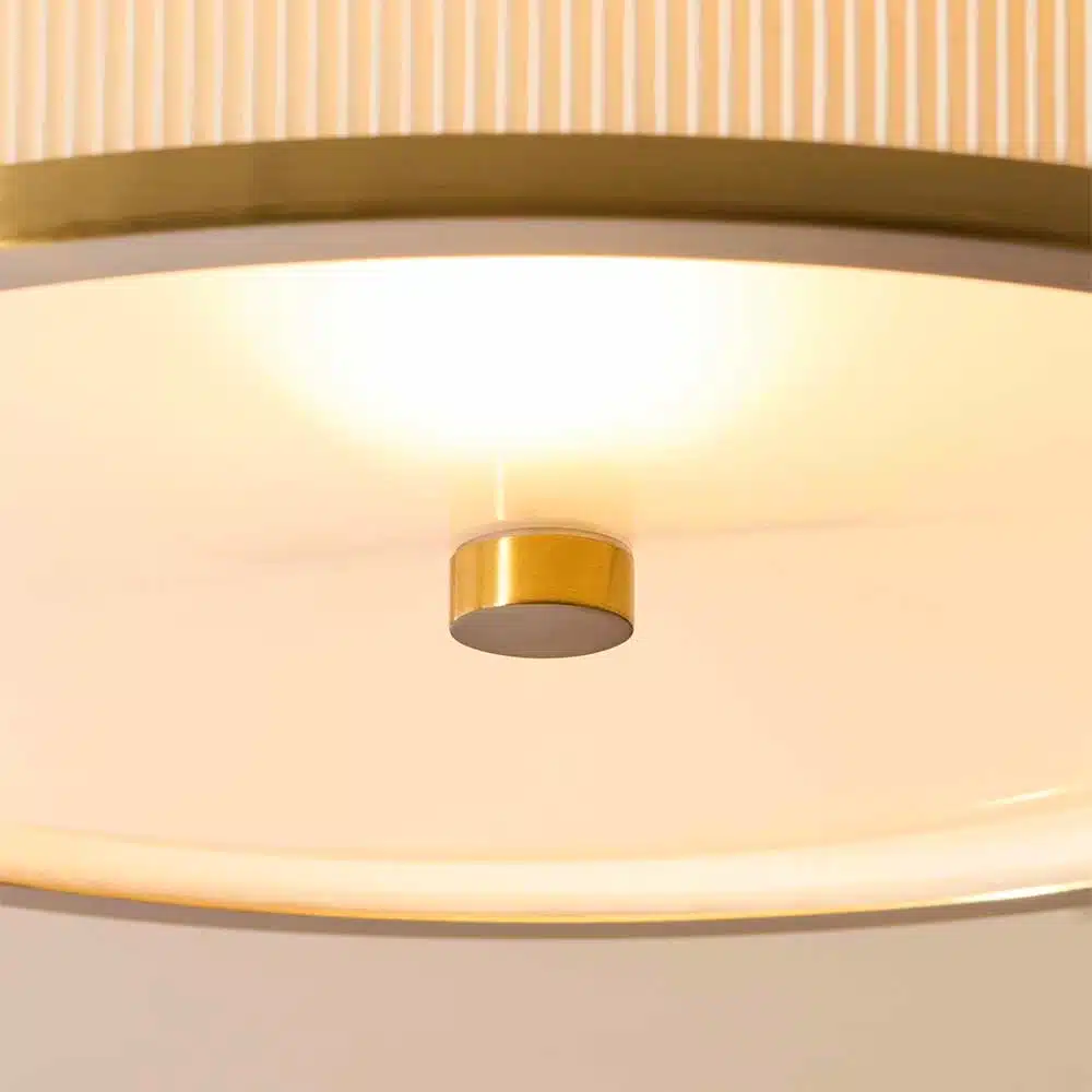 Endon-121988-Lexi-Brushed-Aged-Brass-Flush-Pendant-Ceiling-Light-Bottom-Close-View Endon 121988 Lexi brushed aged brass flush pendant ceiling light bottom close view