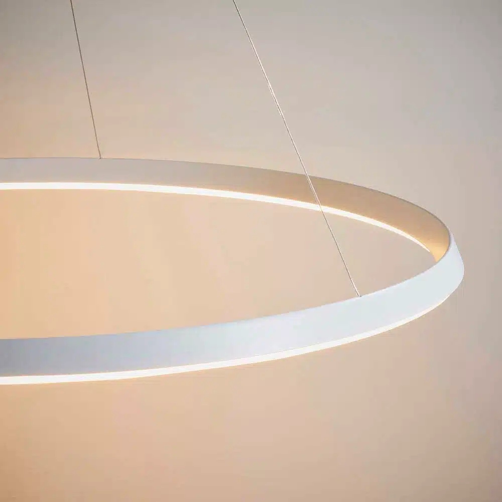 Endon-80629-Staten-Matt-White-LED-Pendant-Light-Close-Top-View Endon 80629 Staten matt white LED pendant light close top view