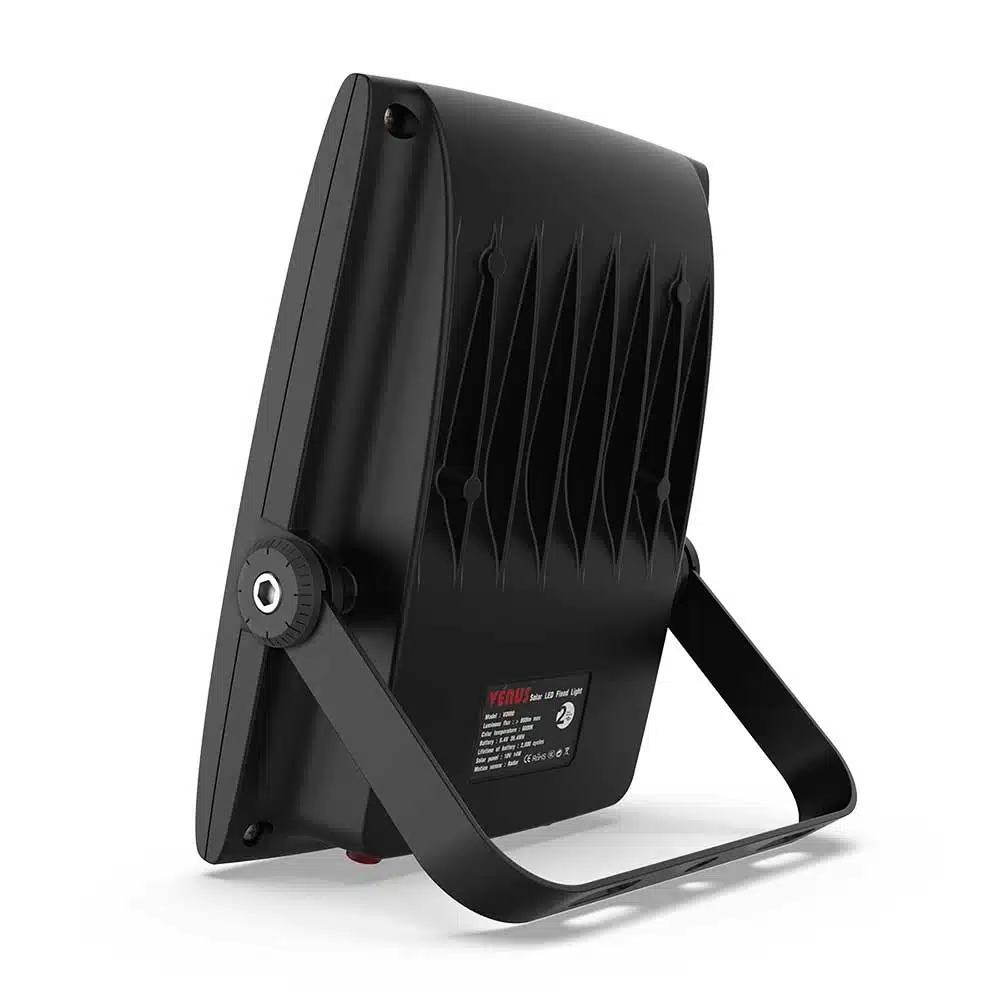 VENUS-V6-Solar-LED-Flood-Light-with-Motion-Sensor-Outside-Product-Back-View VENUS V6 solar LED flood light with motion sensor product back view