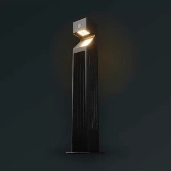 Woodpecker CUBE-180 Solar LED Bollard Light