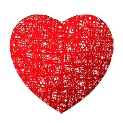3D heart for party decoration