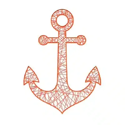 Anchor Hanging Decoration
