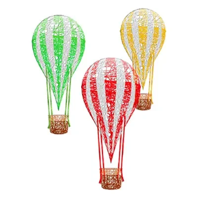 Hot air balloon hanging decoration