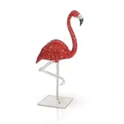 Pink-Flamingo-Yoga-Ground-Decoration Pink Flamingo Ground Decoration