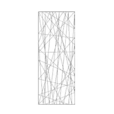 Rectangle screen structure decorations