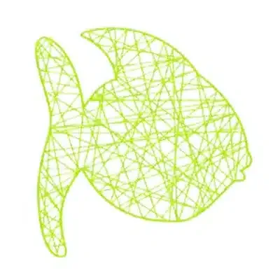 Round Fish Hanging Decoration