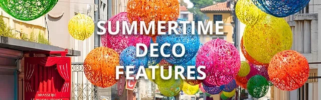 Summertime Decoration Features