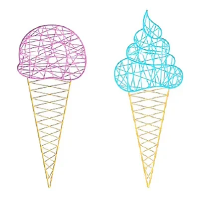 Ice Cream Cones Hanging Decoration